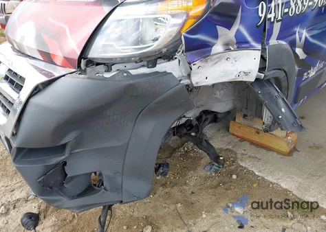 2018 Ram Promaster 2500 из США, поврежденный, VIN 3C6TRVDGXJE156506